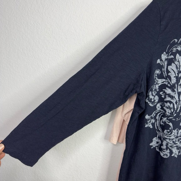 Talbots Shirt Bundle Womens 3XP Floral 2 Piece Lot Boho Cottagecore Artsy Casual - Picture 3 of 10